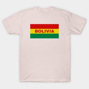 Bolivian Flag Colors T-Shirt